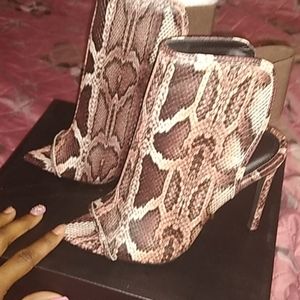 Snake Skin Heels